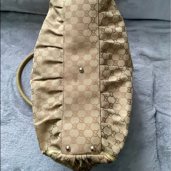 GUCCI canvas GG monogram tote bag💛💛💛 - Picture 15 of 16